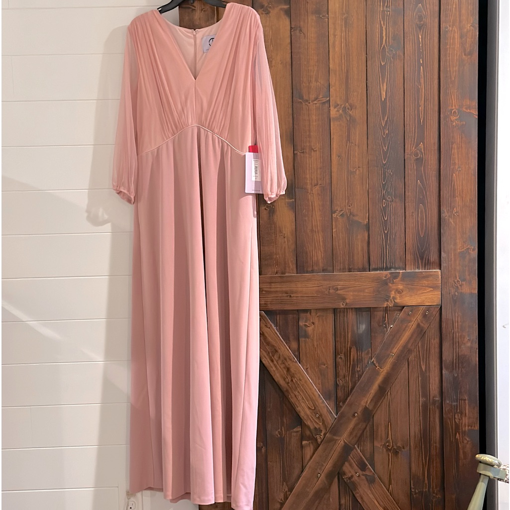 Js Collections Pink Gown